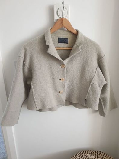 Oska Cropped Jacket Size 3