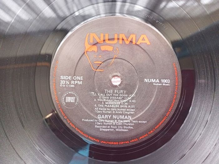 The Fury  Gary Numan  Album 1985