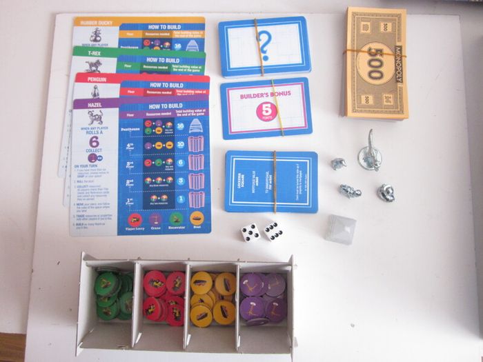 Monopoly Builder Board Game