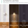 Lumi Stick-On Night Light, Warm White LED, Motion Sensor, Bedroom, Bathroom, Kitchen, Hallway, Stairs, Energy Efficient, Compact, 3-pack Image 6