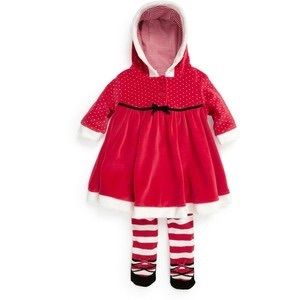 Next Santa dress and tights two piece set
