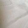 New set of six 100% linen 50cm x 50cm Hemstitch napkins in storage bag Image 5