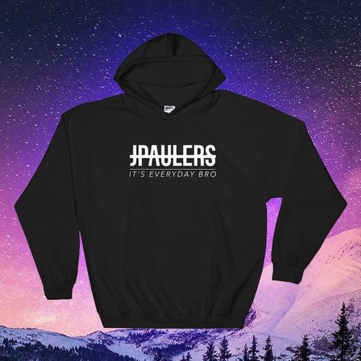 Jake Paul Merch, JPAULERS Hoodie, Jake Paul Hoodie for Kids, Youth, and Adults, It's Everyday Bro, Team 10 Hoodie, Unisex Team 10 Merch
