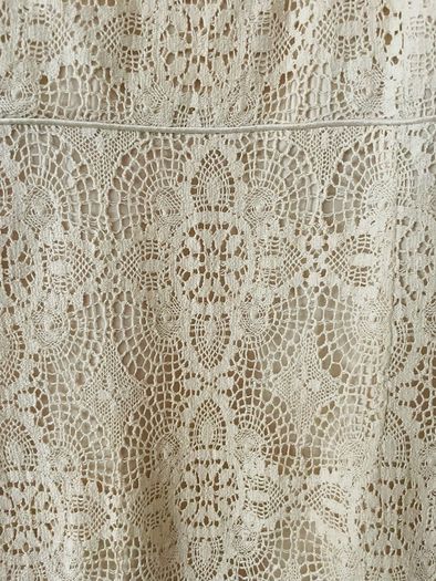 LK Bennett Cream Lace Shift Dress UK 12 EUR 40 Bridal Occasion Races Christening