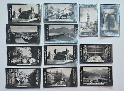 Vintage Gallaher Cigarette Cards Irish View Scenery - Ulster Views
