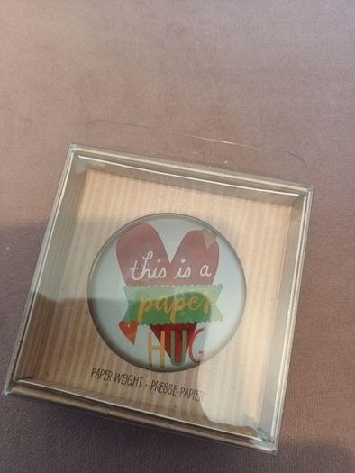 Hallmark paper weight