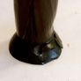Vintage Signed Out Lady & Child Statue Image 8