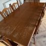 Dining table & 6 chairs FREE if collected Image 4