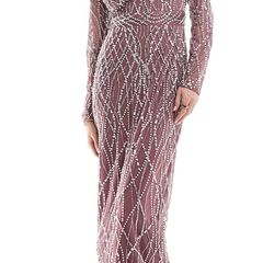 sequin maxi dress