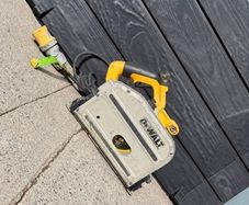 DeWalt DWS520-LX 110V 165mm corded plunge/track saw, 1300W.