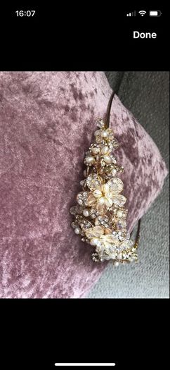 wedding hair band