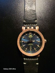 Vostok-Europe Energia Bronze watch .