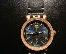 Vostok-Europe Energia Bronze watch .