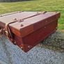 Leather suitcase Image 4
