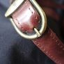 Large classic sturdy Vintage brown Leather hand Bag ADAX Image 2