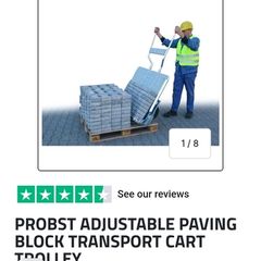 Paving Block transport card