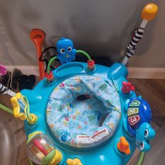 Baby Einstein Ocean Explorers Curiosity Cove 2-in-1 Activity Baby Jumper