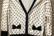 Cute cardigan (white and black)
