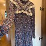 H&M Floral Lace.  Detail Dress   Vintage Prairie Style (Size [Insert Size Image 2