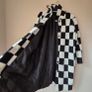 Checkerboard Teddy Oversized Jacket  Size 14 Image 7