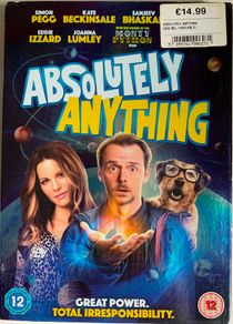 Absolutely Anything [2015] Simon Pegg & Kate Beckinsale [Movie DVD]