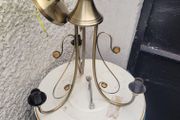 brass ceiling light