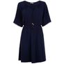 Oasis plain navy dress - XS Image 7