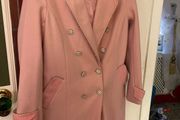Women's pink coat