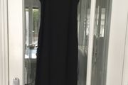 Ladies 'Zara' black bodycon dress. Size 12