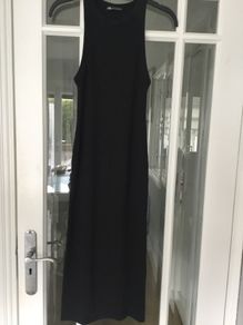 Ladies 'Zara' black bodycon dress. Size 12
