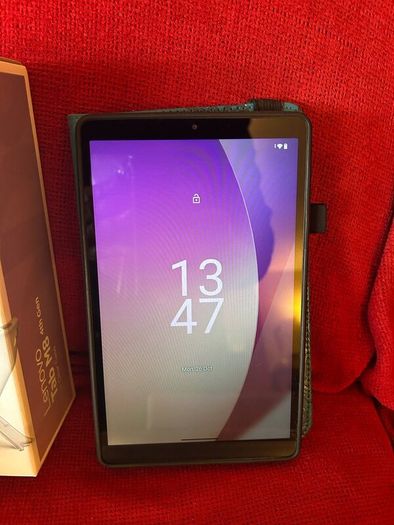 Lenovo Tab M8 4th gen tablet with accessories