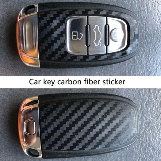 Carbon Fiber Car Key Protection Sticker
