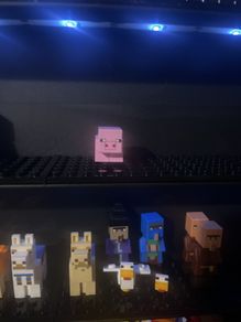 lego Minecraft pig baby