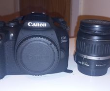 canon eos 2000d with 18-55mm kit lens