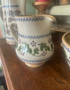 Nicholas Mosse discontinued Geranium Pattern Jug