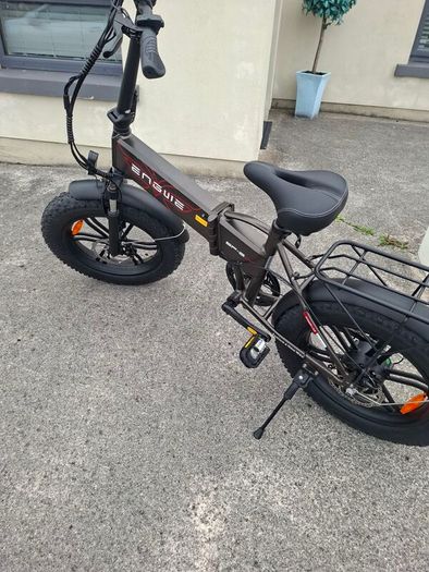 ebike.  Folding. Just out of box  put toghter