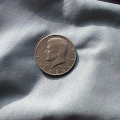 United States : 1980 Kennedy Half Dollar Coin