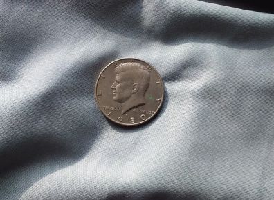 United States : 1980 Kennedy Half Dollar Coin