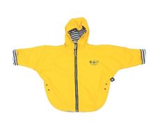Hublot Mode Marine "typhon" Nautical Yellow Rain Poncho For Babies