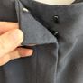 Navy M&S wide leg trousers Image 4