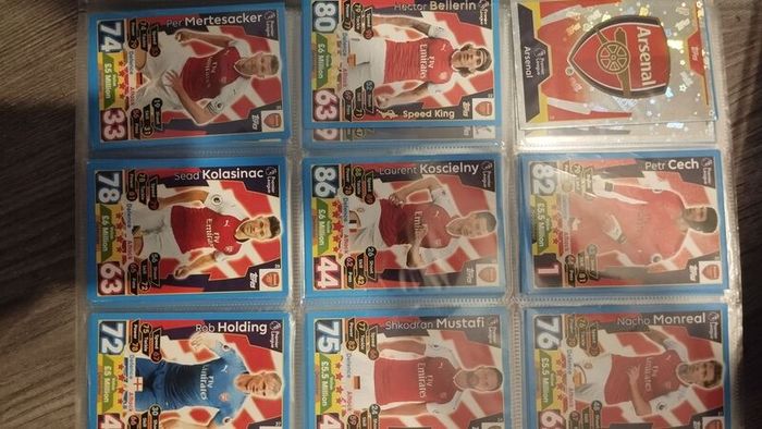 Arsenal FC Football Cards