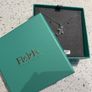 K - Sterling Silver Initial with Cubic Zirconia stones - BRAND NEW Image 3