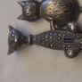 Vintage Marcasite cat brooches x 2 Image 7