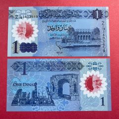 Libya. 1 Dinar  2019. Pick 85a. ( Uncirculated )