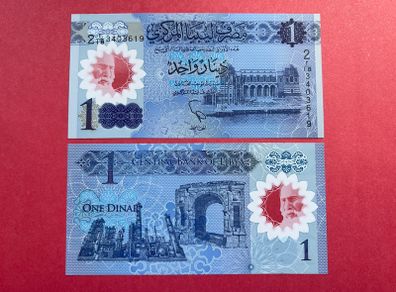 Libya. 1 Dinar  2019. Pick 85a. ( Uncirculated )