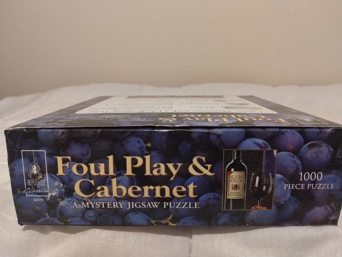 Foul Play & Cabernet, Classic Mystery Jigsaw Puzzle