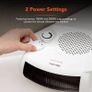 Thermo Fan Heater with 2 Heat Settings and Overheat Protection, 2000W Image 4