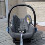 Maxi Cosi Pebble with isofix, rain cover and Bugaboo Adaptors Image 2