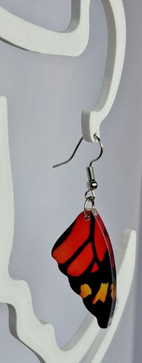 Monarch Butterfly Wing Earrings
