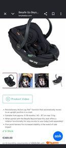 beSafe Go Beyond 2 car seat and isofix base